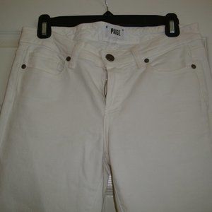 Women's PAIGE White Jeans